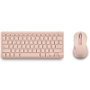 NGS Fantasy Kit Teclado y Ratón Inalámbricos Rosa AZERTY